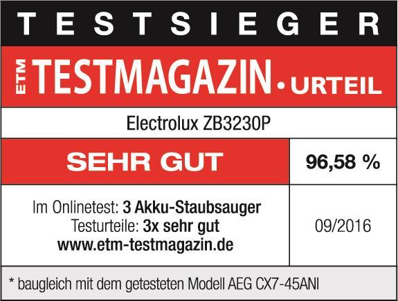 Actual product image Electrolux Ergorapido 2in1 ZB3230P Animal Care
