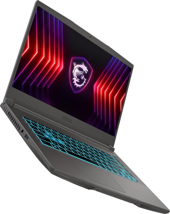 Image du produit MSI Thin 15 B12UC-1437 15,6" FHD 144Hz i5-12450H 16GB/512GB SSD RTX 3050 Win 11 (15.60", Intel Core i5-12450H, 16 Go, 512 Go, DE)