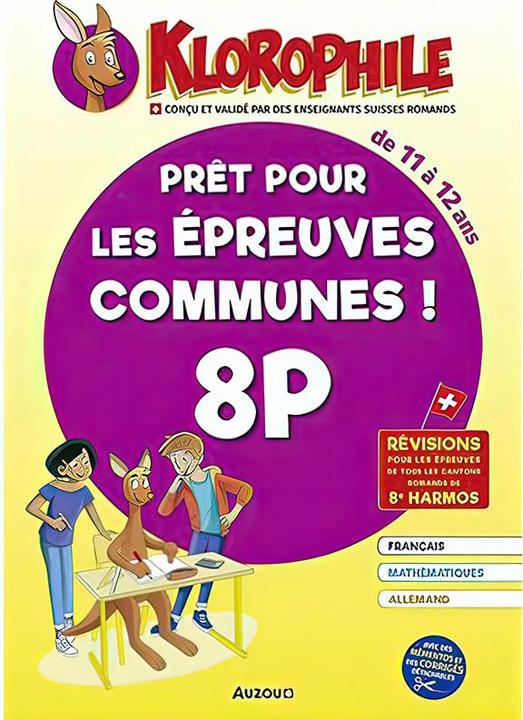 Immagine prodotto Klorophile / Prêt pour les épreuves communes de 8P (Francese, Collettività, 2024)