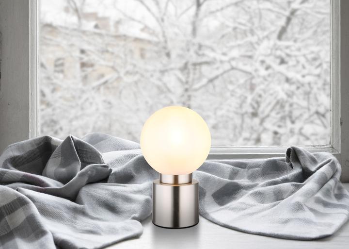 Image du produit Globo Lampe de table Marka nickel mat 1xE14 (E14)