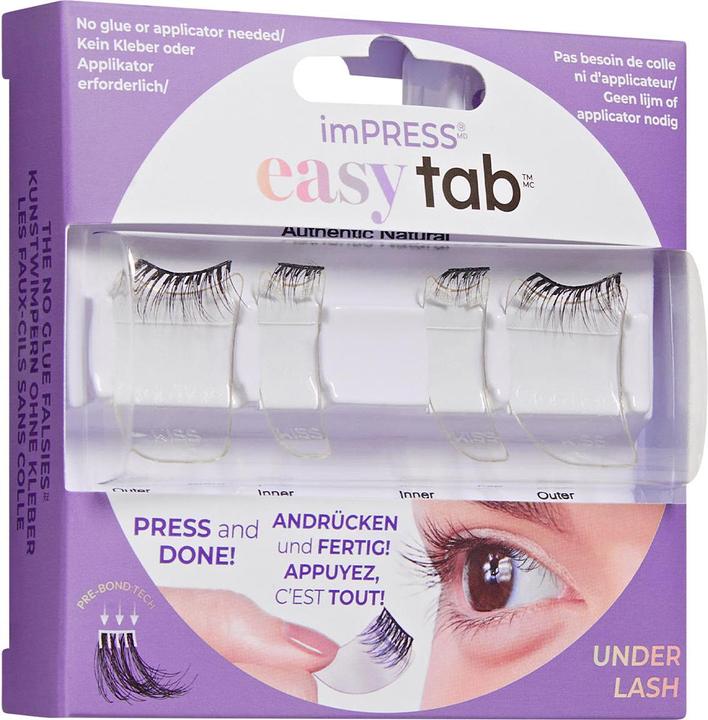 Actual product image KISS Impress Press On Falsies 02 False Eyelashes (Artificial eyelashes)
