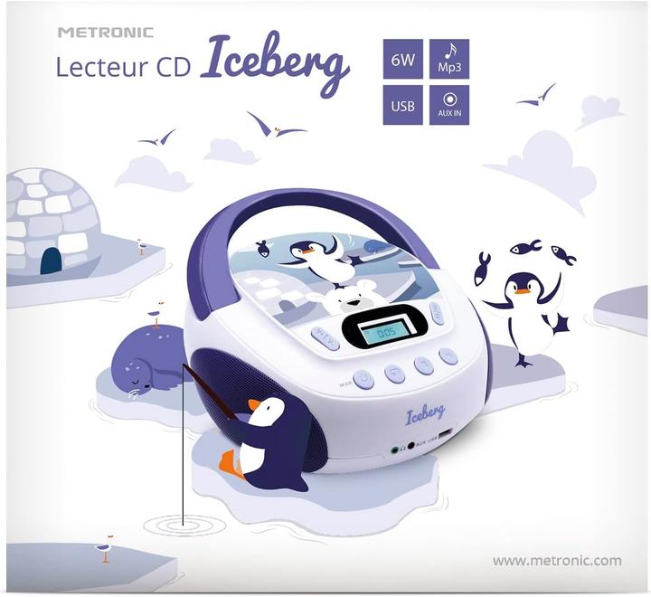 Produktbild Metronic Iceberg CD-Player für Kinder