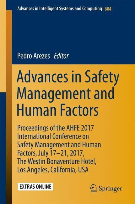 Advances in Safety Management and Human Factors (Englisch, 2017)
