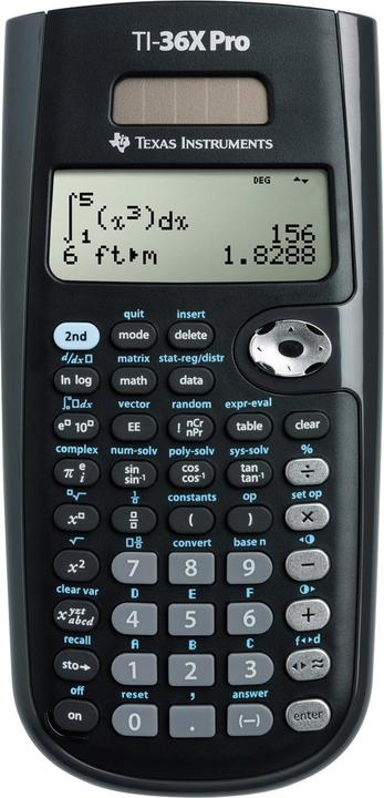 Image du produit TI Calculatrice scolaire TI-36 X Pro (Cellules solaires)