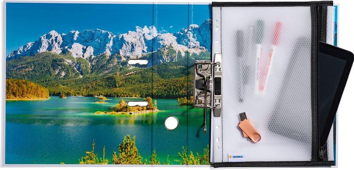 Image du produit HERMA Pochette zippée pour classeur A4 (A4, 1x)