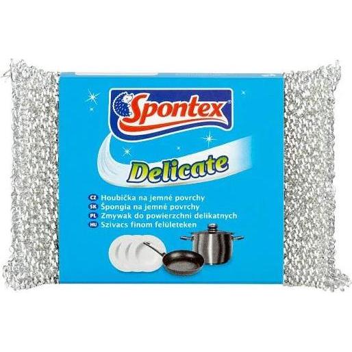 Spontex Spugna abrasiva delicata, Utensili pulizia, Argento, Oro