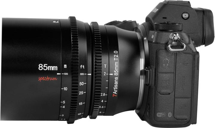 Produktbild 7artisans Spectrum 85mm T2.0 Nikon Z Vollformat (Nikon Z, Vollformat)