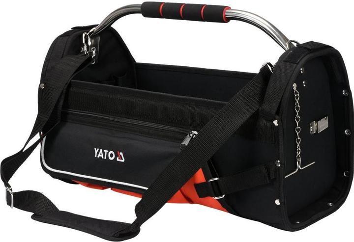 Actual product image Yato OPEN Tool case 22 "WITH PIPE HOLDER 11 pockets (1 Piece)