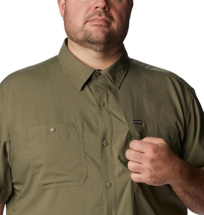 Actual product image Columbia Men's Silver Ridge™ Utility Lite Short Sleeve Shirt Extended Size (3XL)