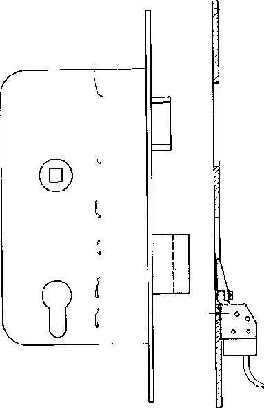 Produktbild Assa Abloy Riegelschaltkontakte Modell 878
