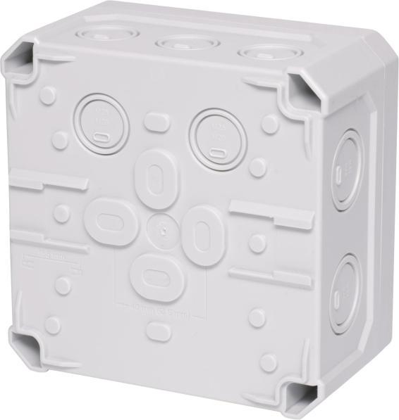 Image du produit F-Tronic 7340192 NEPTUN Boîte de dérivation en saillie IP66 Boîte de dérivation 140mm grise
