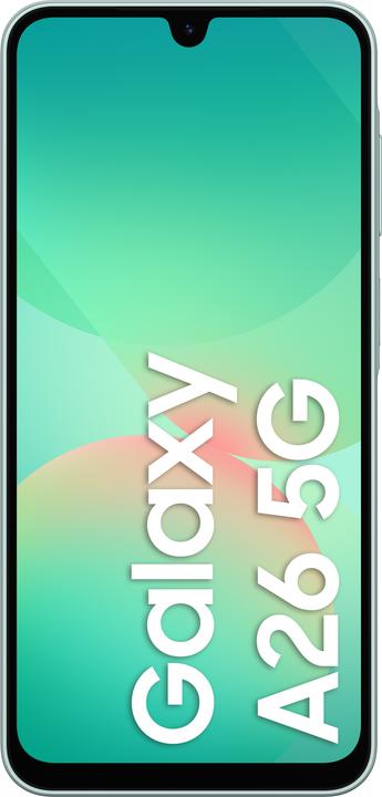 Produktbild Samsung Galaxy A26 (128 GB, Mint, 6.70", Dual SIM, 5G)