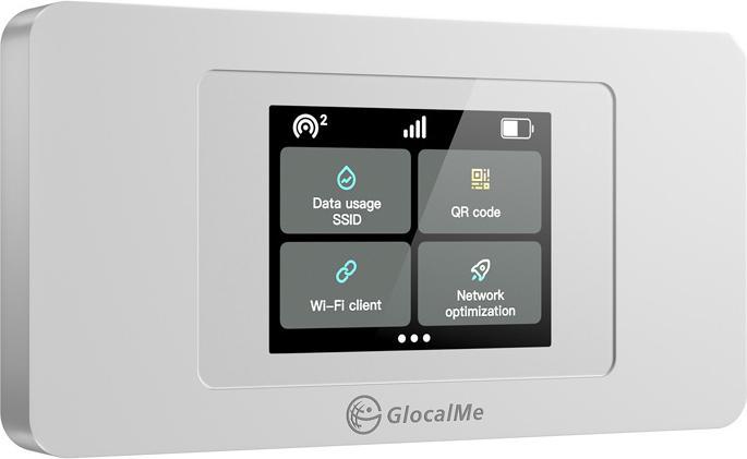 Produktbild GlocalMe Duoturbo Portable 4G/LTE Wi-Fi Router