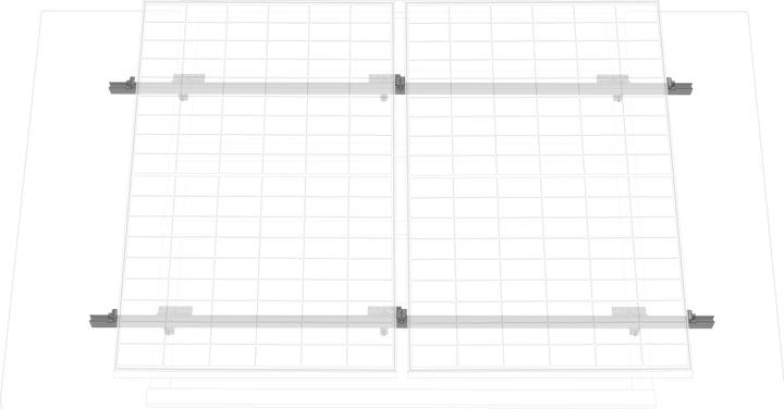 Actual product image EcoFlow Bracket for Pitched Roof (Solar system mounting material)