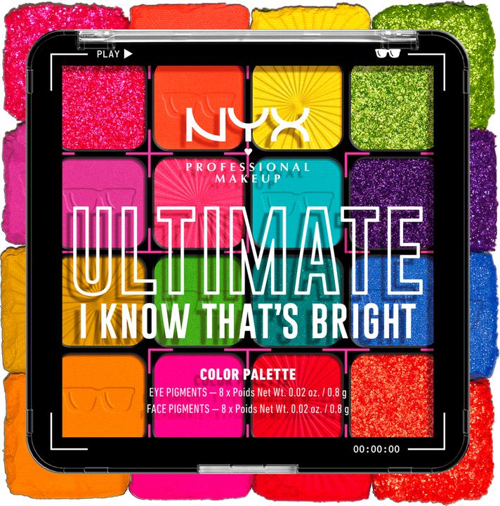Actual product image NYX Professional Make-Up Ultimate (I Know That's Bright)