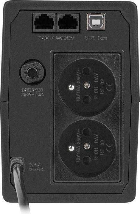 Image du produit Armac UPS Home Line-Interactive H/650E/LED/V2 650VA 2x 230V PL USB-B LED (390 VA, 650 W, Line-interactive Onduleur)