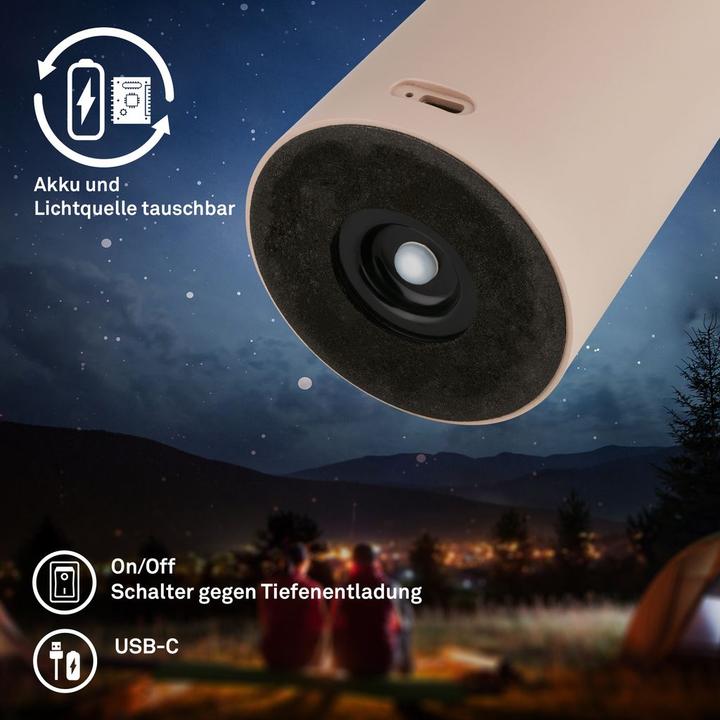 Produktbild Briloner Brilo unplugged JUNA Akku Tischleuchte - Beige (210 lm)
