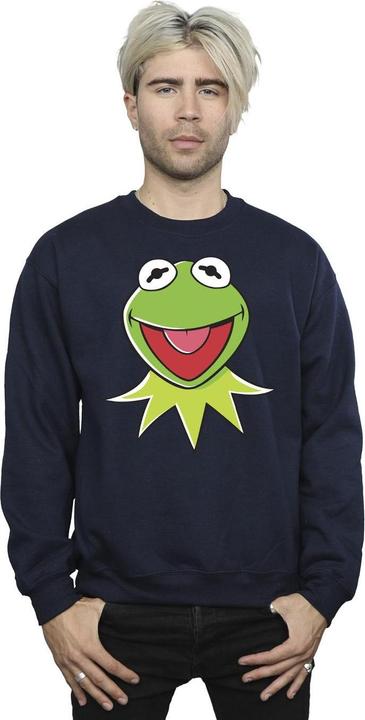 Immagine prodotto Disney Muppets Kermit Head Felpa Uomo (L)