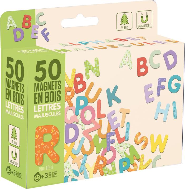 Immagine prodotto Jeujura 50 Magnets Bois Lettres (50x)