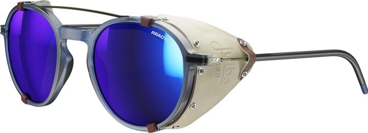 Beige, Blau Durchscheinend, Schwarz