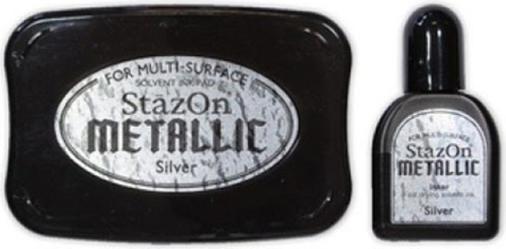 Produktbild Tsukineko Stempelkissen silber
