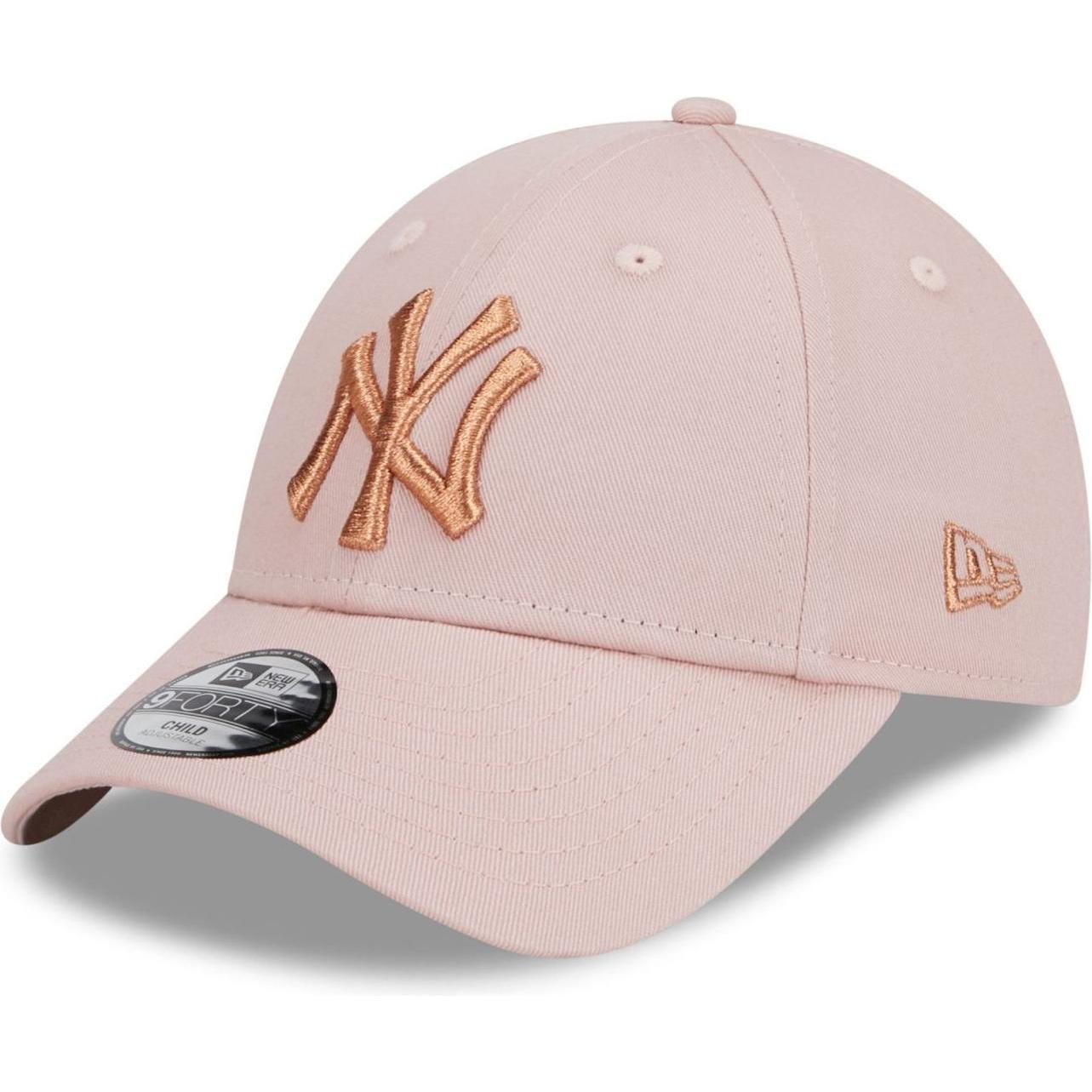 New Era, Jungen, Cap, 9Forty Kinder Cap - METALLIC New York Yankees Child, Rosa, (53, 52 C, 54 C)