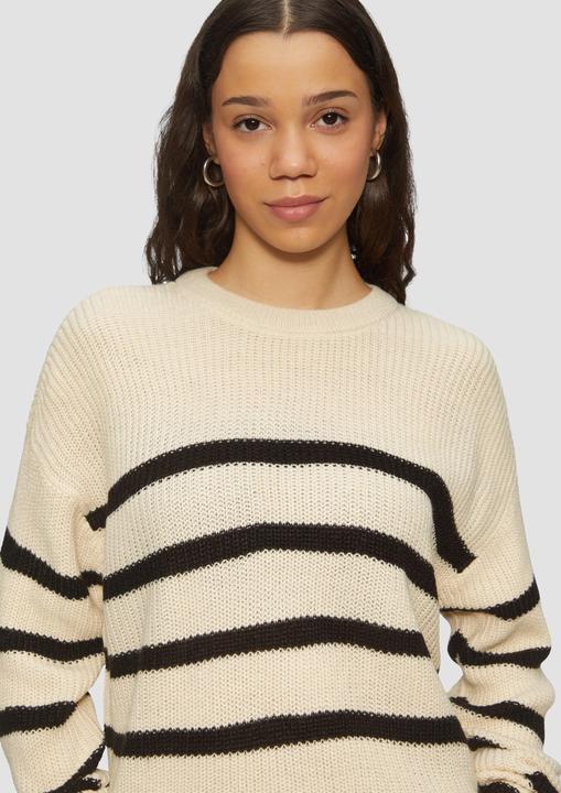 Actual product image S.Oliver Strickpullover Verkürzter Pullover mit Raglanärmeln (L)