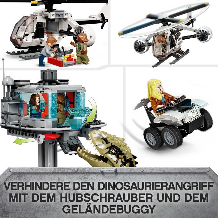 Produktbild LEGO Giganotosaurus & Therizinosaurus Angriff (76949, LEGO Jurassic World)