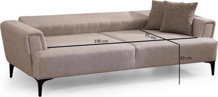 Produktbild Atelier del Sofa Hamlet (3-Sitzer)