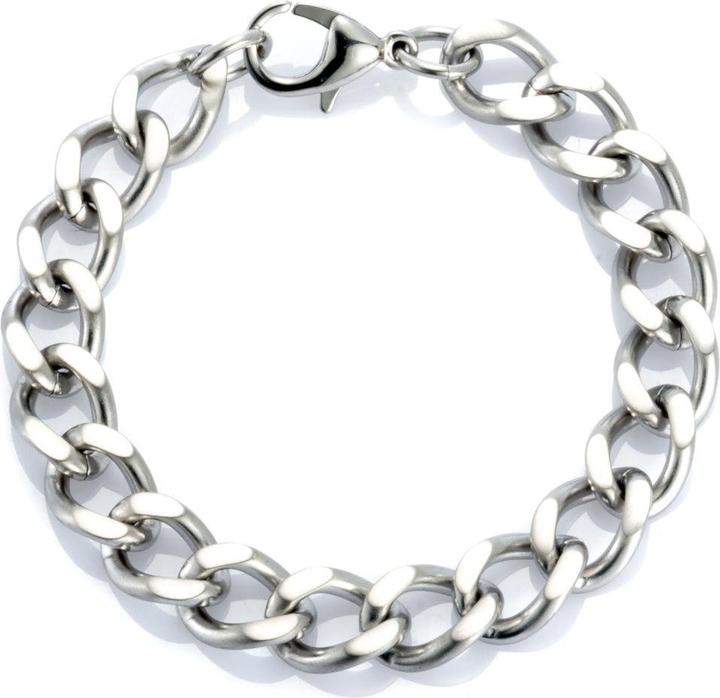 Produktbild Andreani Panzerarmband aus echtem Edelstahl (8 cm, Edelstahl)
