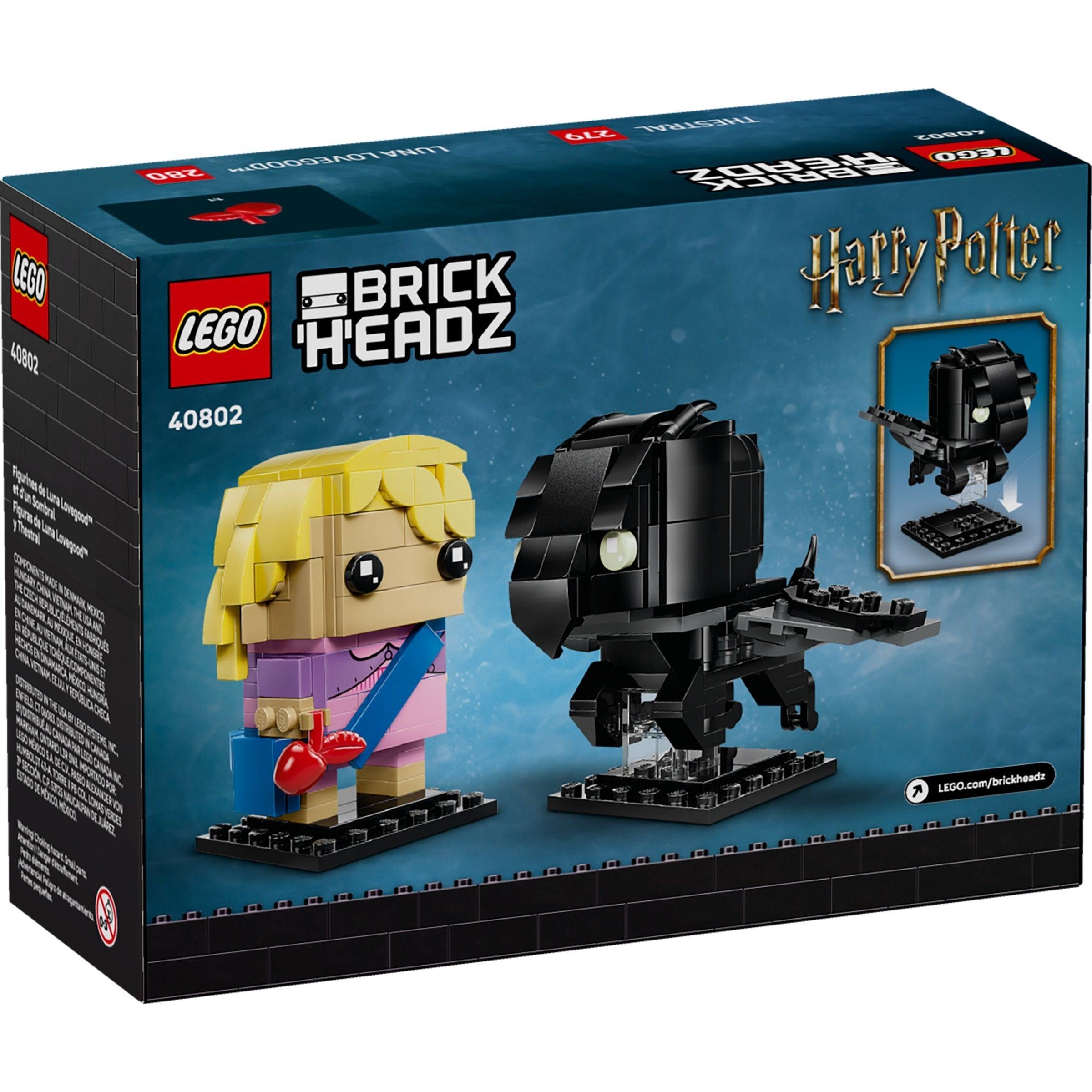 LEGO Brickheadz Harry Potter Luna Lovegood & Thestral Figuren (LEGO Brickheadz, LEGO Harry Potter)