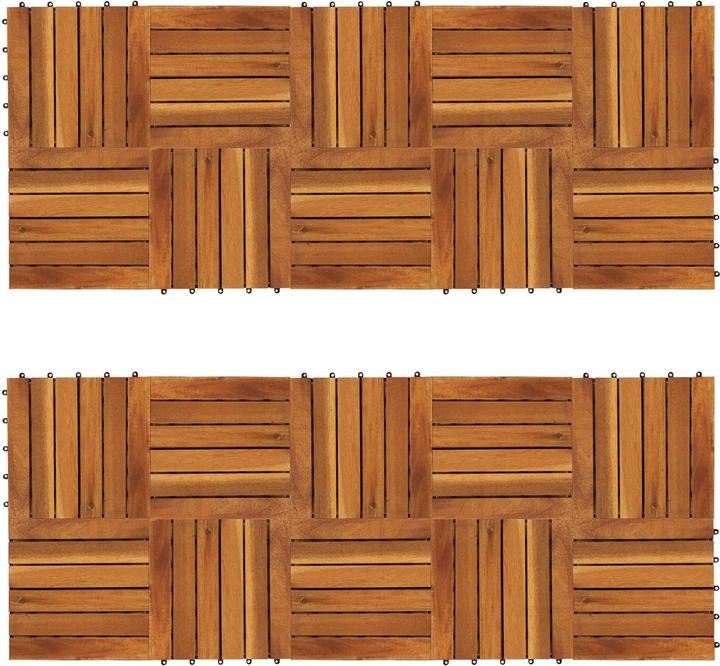 Produktbild vidaXL Terrassenfliese (20x, 30 x 30 cm)