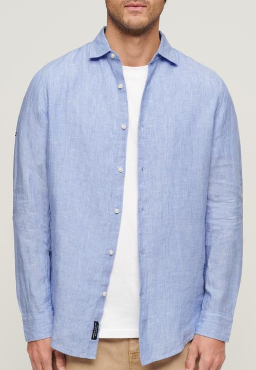 Immagine prodotto Superdry Lässiges Leinen-Langarmhemd (XXL)