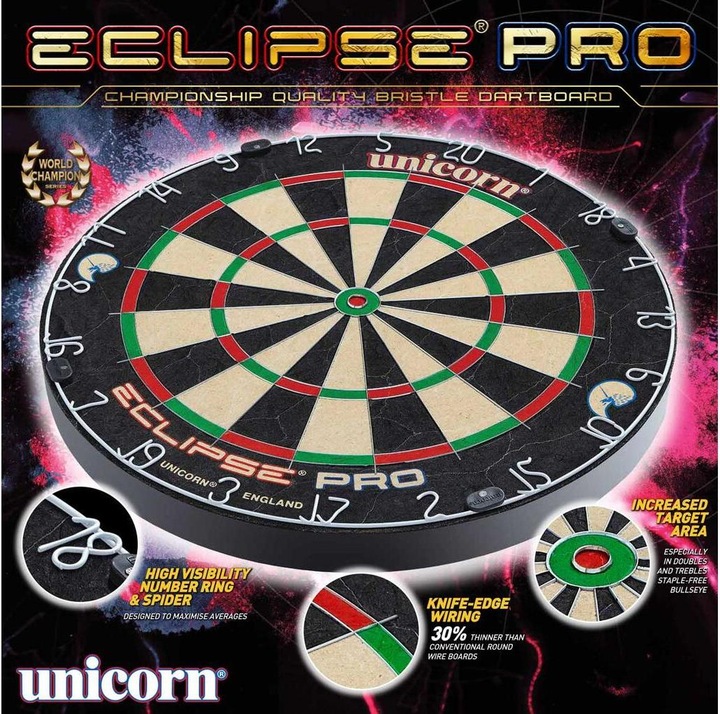 Productafbeelding Unicorn Dartbord Eclipse Pro