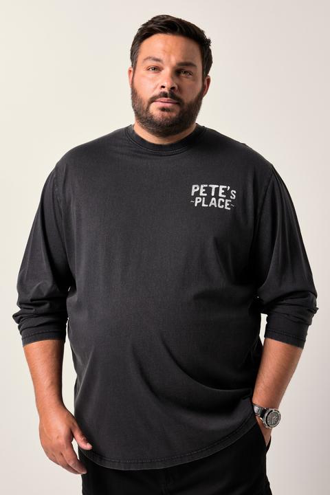Produktbild Men+ Langarmshirt, Rückenprint, Vintage Look (7XL)