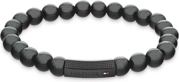 Tommy Hilfiger Timeless beaded bracelet with onyx 2790581 (Edelstahl)