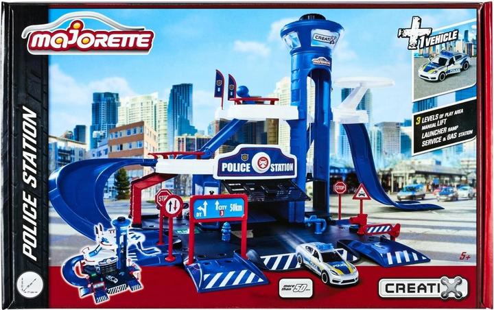 Immagine prodotto Majorette Stazione di polizia Creatix + 1 veicolo