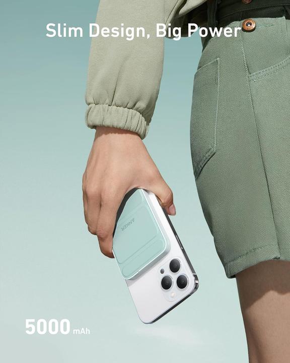 Image du produit Anker Klappbare Wireless Powerbank MagGo (5000 mAh)