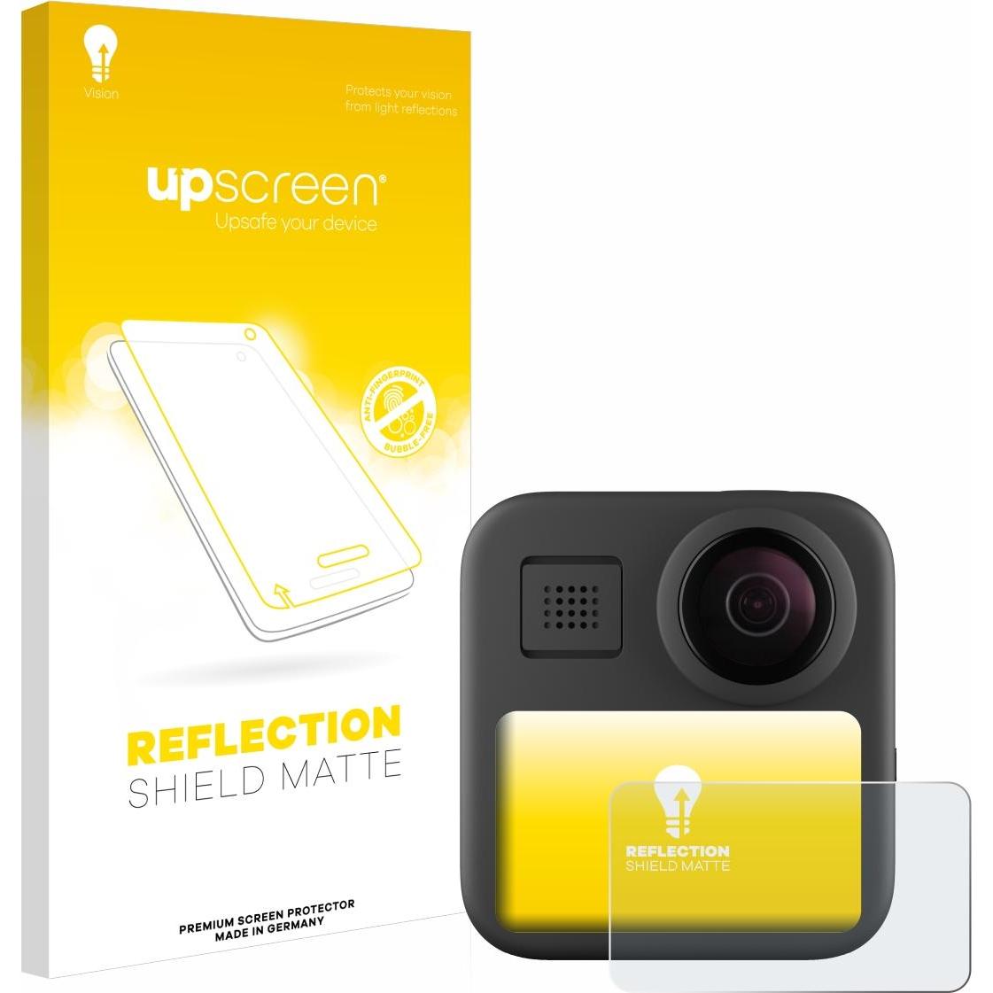 upscreen Schutzfolie Displayschutz Displayschutzfolie Folie Matt Entspiegelungsfolie, Action Cam Zubehör