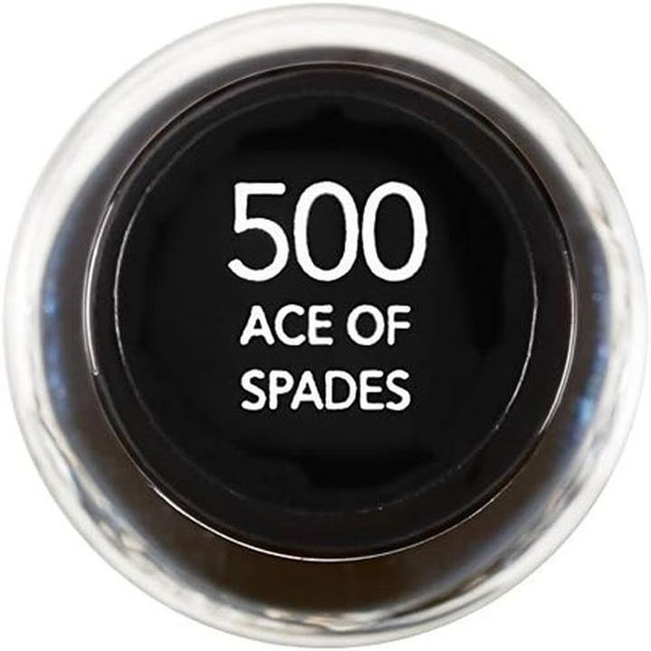 Actual product image Revlon Colorstay Gel Envy Longwear 500 Ace Of Spades Nail polish 11.7ml (500 Ace Of Spades, Gel-Effect Nail Polish)