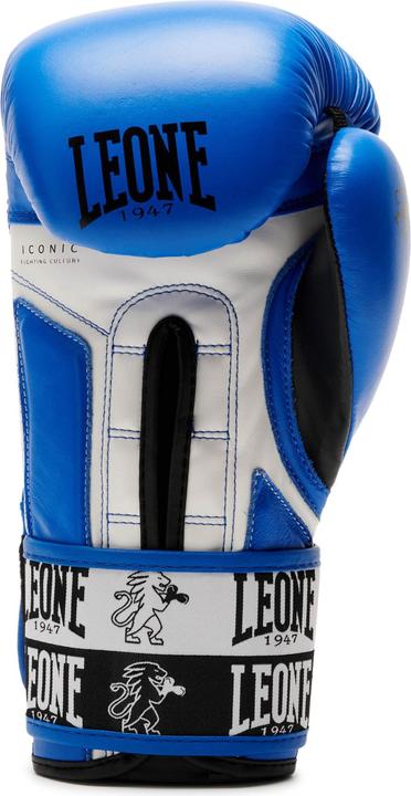 Actual product image Leone Iconic Boxing Gloves Blue GN208 (12 OZ, One size)