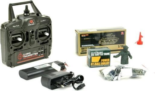 Produktbild Es-toys RC Panzer "Kampfwagen IV Ausf.F-1" Heng Long 1:16 Grau Mit R&S + Metallgetriebe + Metallketten.. (RTR Ready-to-Run)