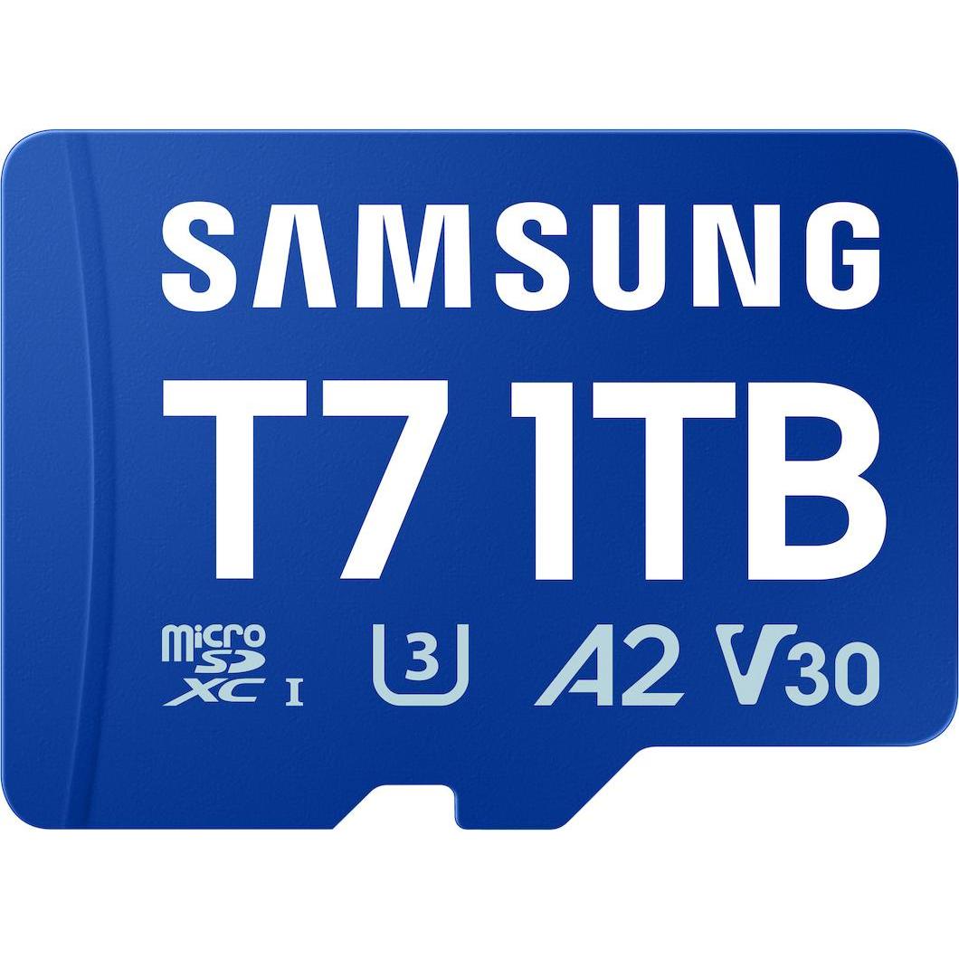 Samsung SD MicroSD Card 1TB SDXC T7 (Class10) (1000 GB, microSDXC), Scheda di memoria