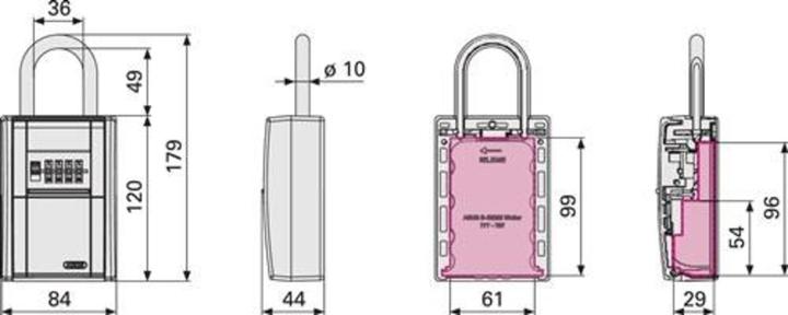 Immagine prodotto Abus KeyGarage 797 LED