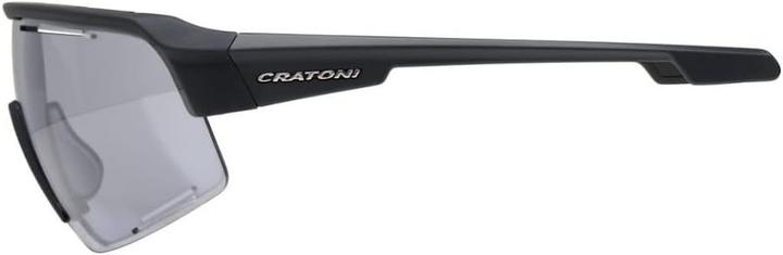 Actual product image Cratoni C-Matic NXT photoch (sw rubber, Red mirrored anti-fog lens)