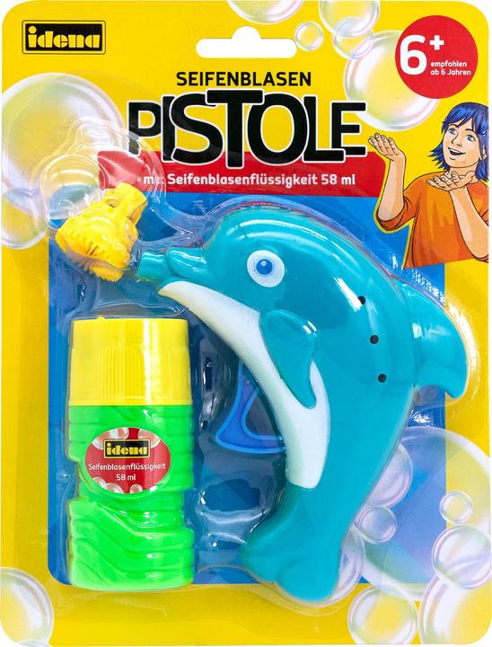 Actual product image Idena Bubble gun dolphin