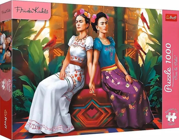 Produktbild Trefl Frida Kahlo: Zwei Gesichter - 1000-Punkte-Rätsel (1000 Teile)