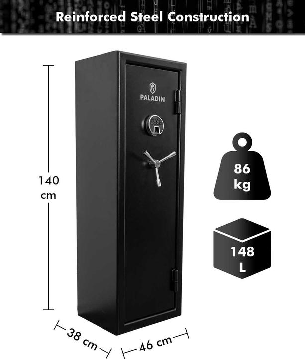 Image du produit Paladin Langwaffenschrank Guardian (148 l)