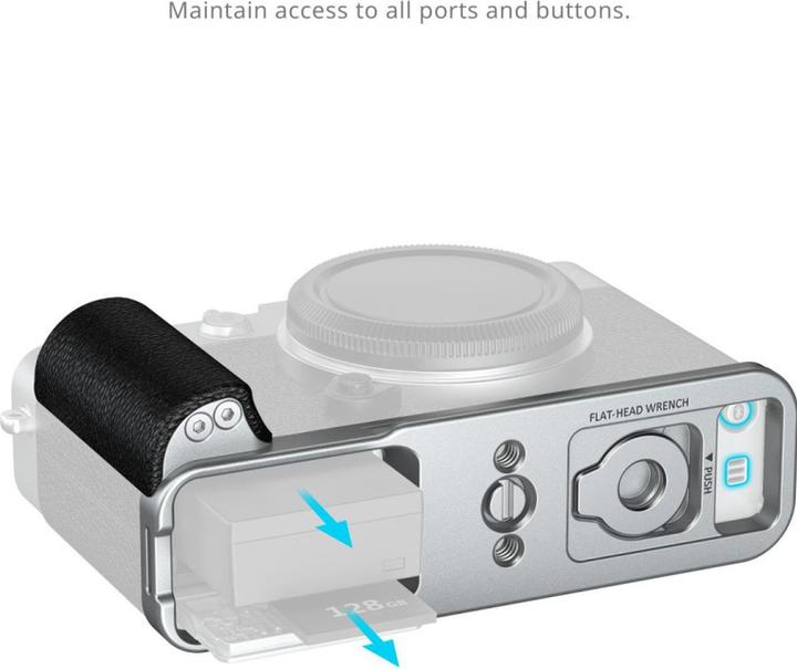 Image du produit SmallRig L-Winkel mit Silikongriff für X-E5 (Poignée)