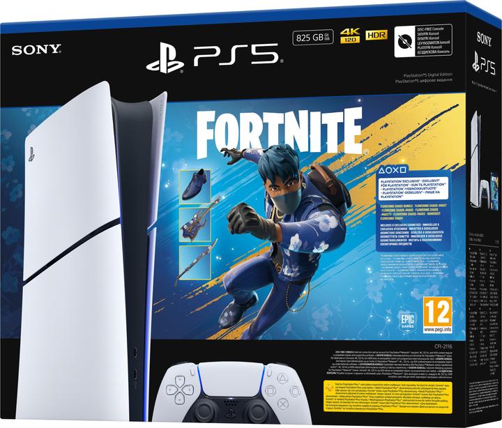 Immagine prodotto Sony PlayStation 5 Digital (Slim) - Fortnite Flowering Chaos Bundle